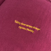 RELAXED FIT LUX SCRIPT T-SHIRT - RED / YELLOW