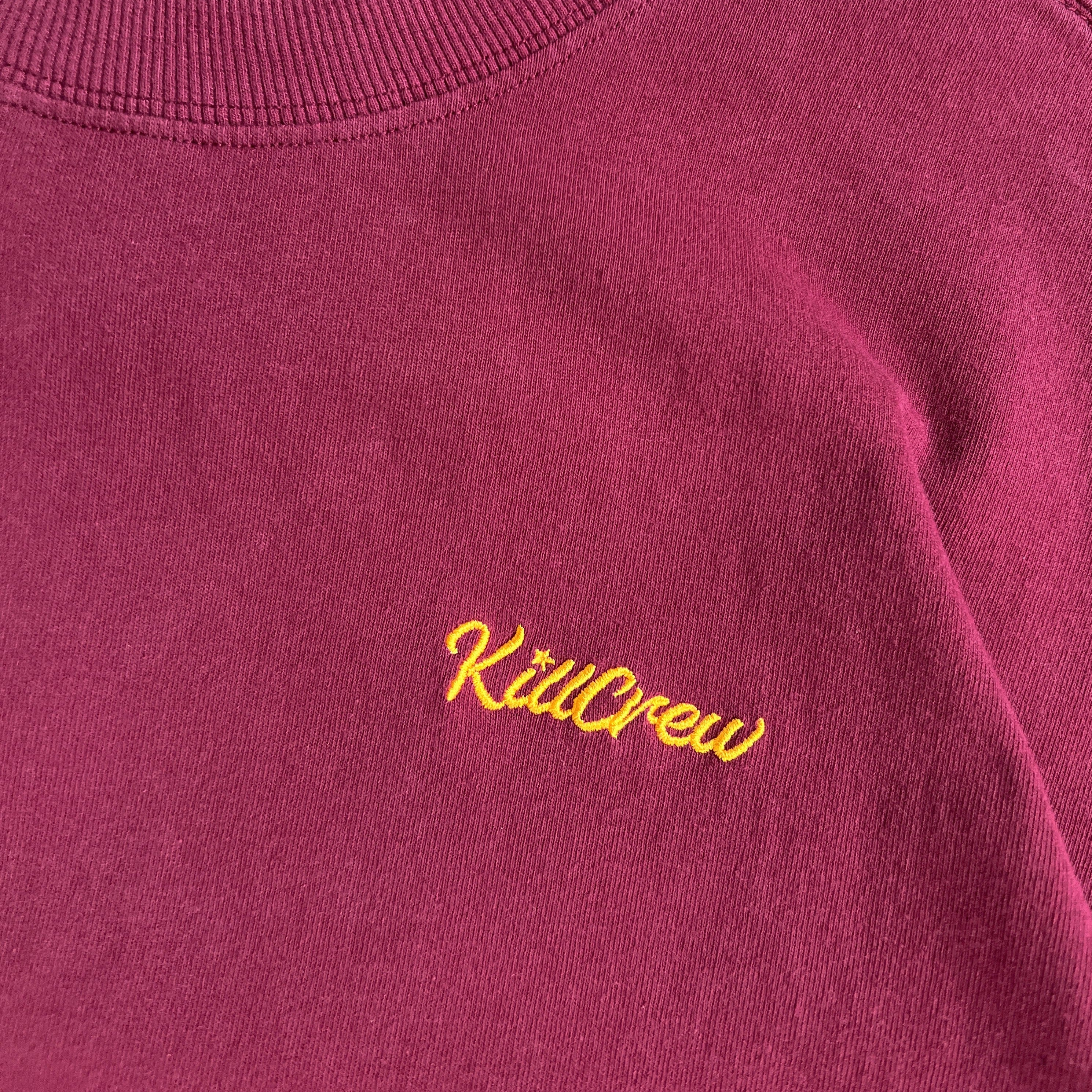 RELAXED FIT LUX SCRIPT T-SHIRT - RED / YELLOW