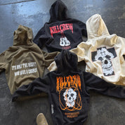 OVERSIZED LUX "MISFIT" HOODIE - CREAM