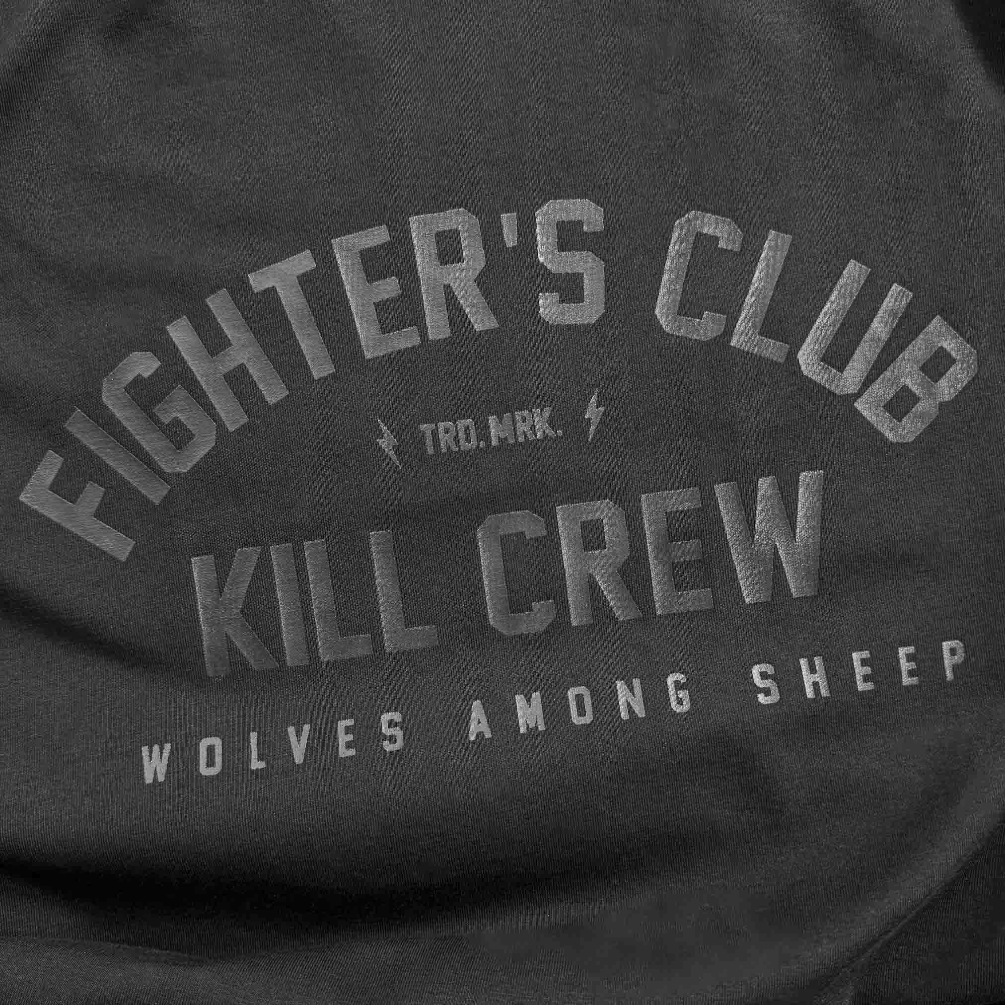 FIGHTER'S CLUB T-SHIRT - BLACKOUT