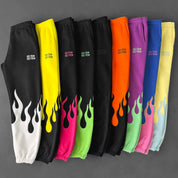 PREMIUM HEATER SWEATS - BLACK / WHITE