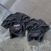 RELAXED FIT LUX "COMFORT ZONE" T-SHIRT - BLACKOUT