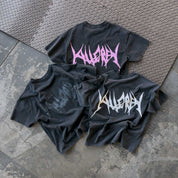 RELAXED FIT LUX "COMFORT ZONE" T-SHIRT - BLACKOUT