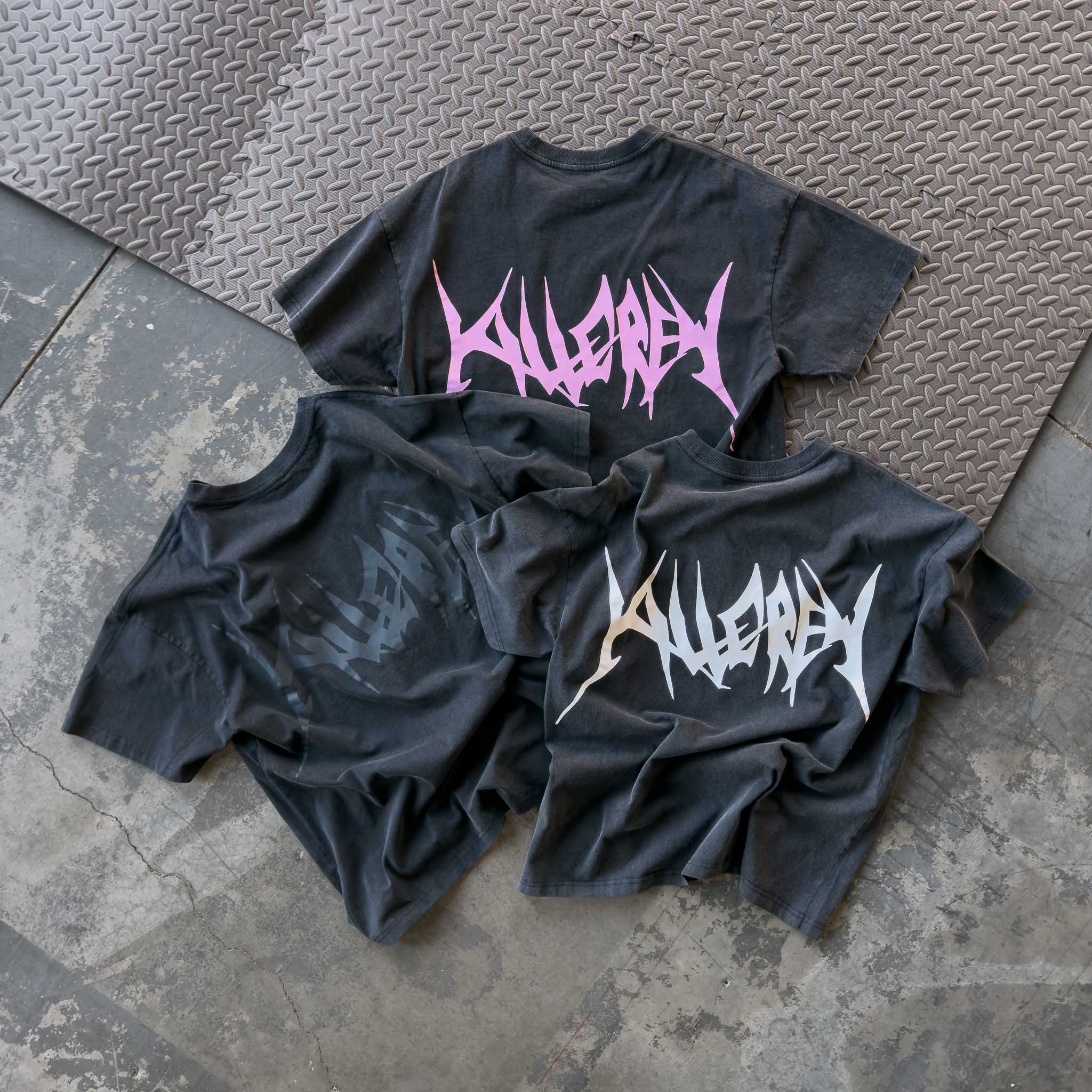 RELAXED FIT LUX "COMFORT ZONE" T-SHIRT - BLACKOUT