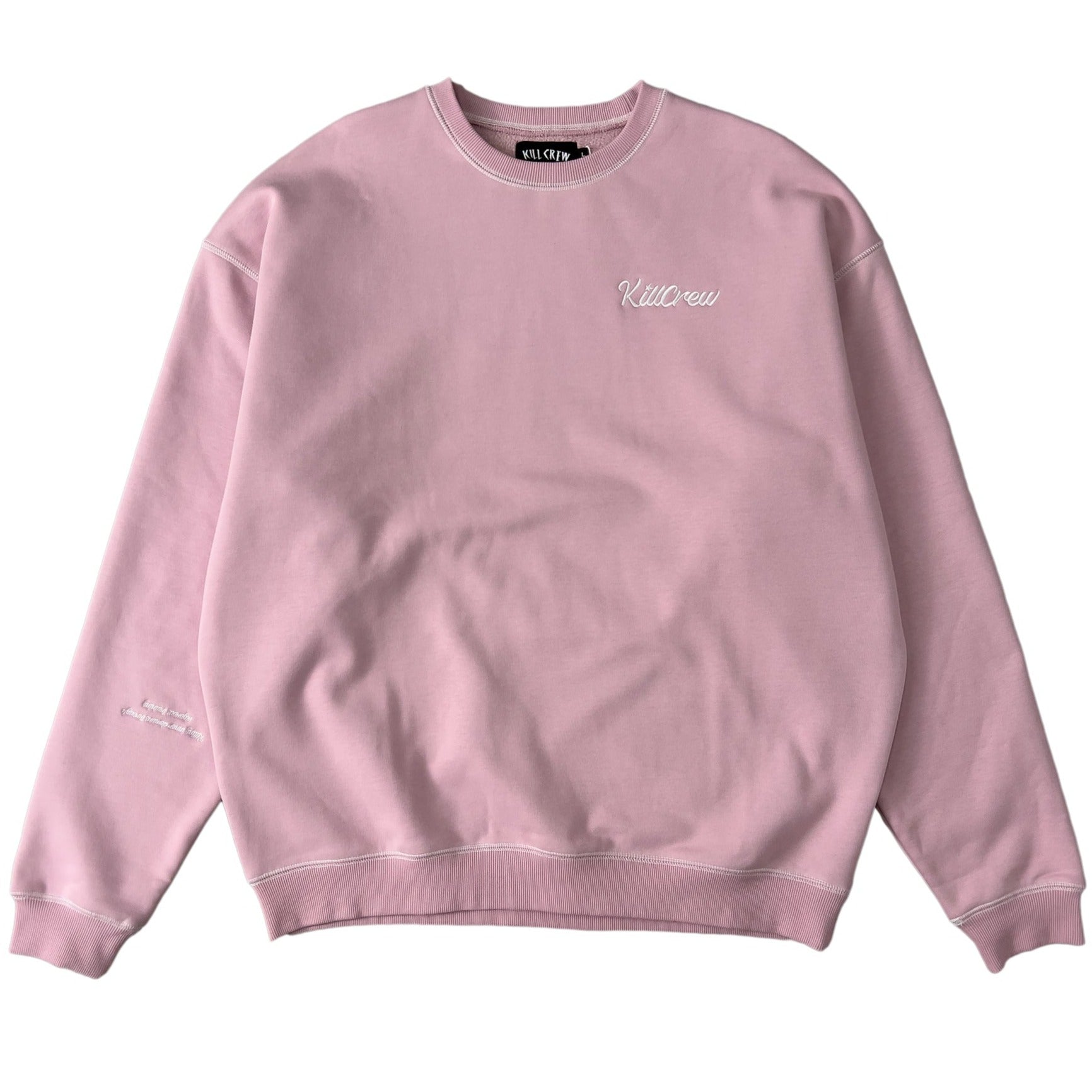 ❤︎ NEW SCHOOL crew neck ピンク ❤︎ Buy Bright Pink Crew Neck Sweatshirt (3mths-7yrs) from Next USA