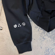 INNER DEMONS TOUR HOODIE - BLACK / WHITE