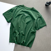RELAXED FIT LUX "SIMPLE" T-SHIRT - GREEN