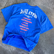 RELAXED FIT INNER DEMONS TOUR T-SHIRT - BLUE / WHITE