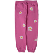 OVERSIZED LUX "DAISY" SWEATPANTS - PINK