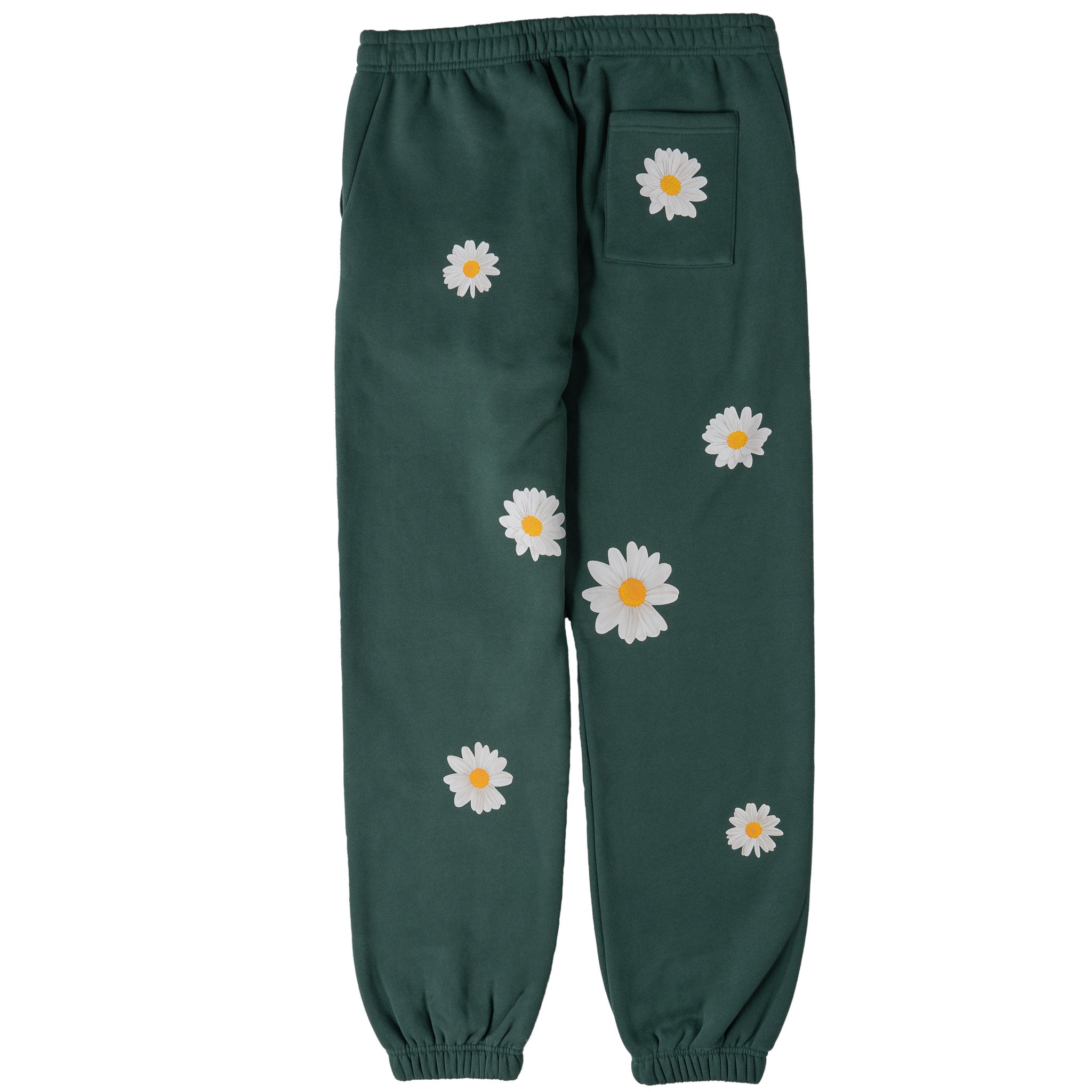 OVERSIZED LUX "DAISY" SWEATPANTS - GREEN