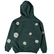OVERSIZED LUX "DAISY" HOODIE - GREEN