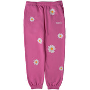 OVERSIZED LUX "DAISY" SWEATPANTS - PINK