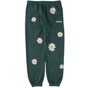 OVERSIZED LUX "DAISY" SWEATPANTS - GREEN