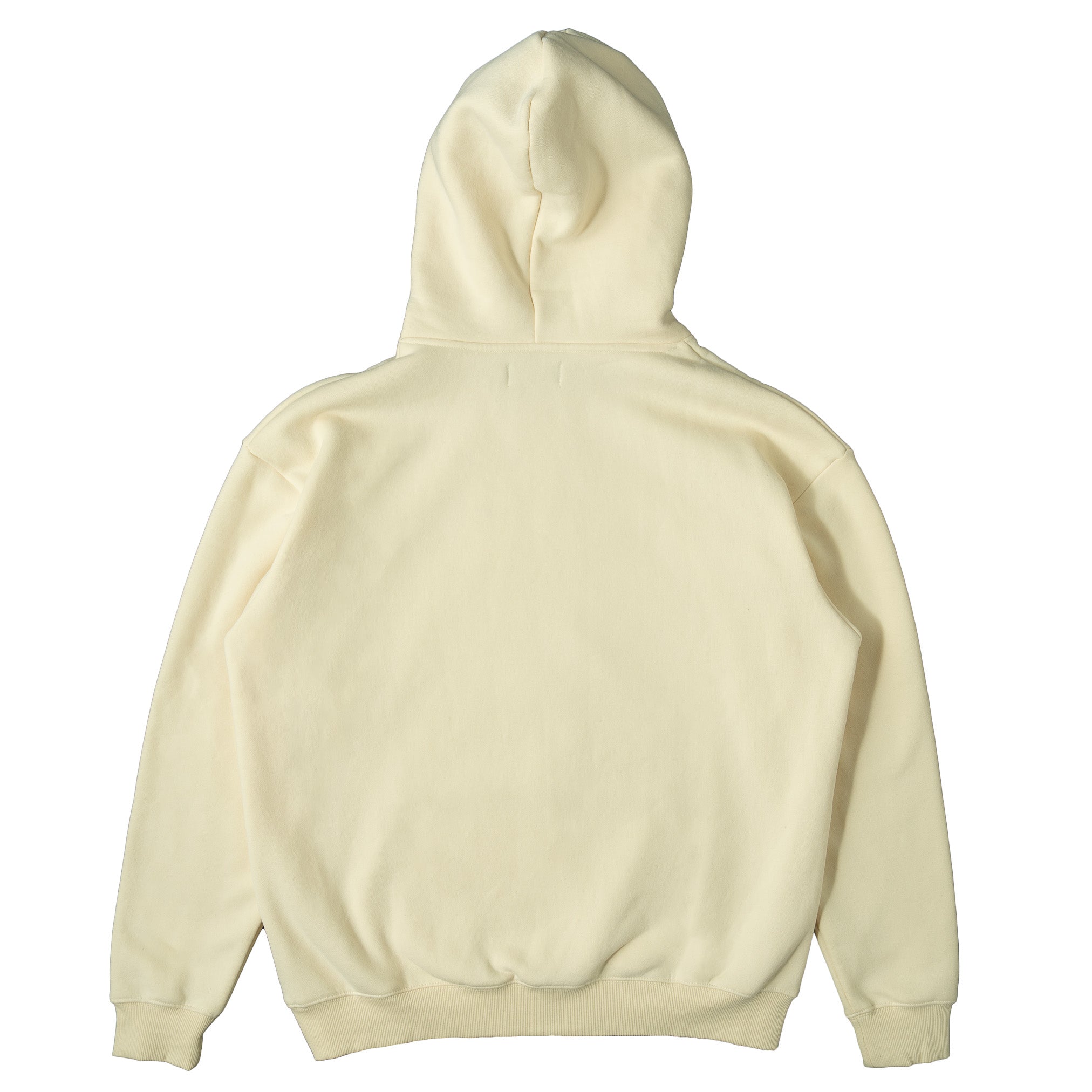 OVERSIZED LUX "PSYCHOTIC CLOWN" HOODIE - CREAM