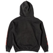 OVERSIZED LUX "GHOUL" HOODIE - BLACK