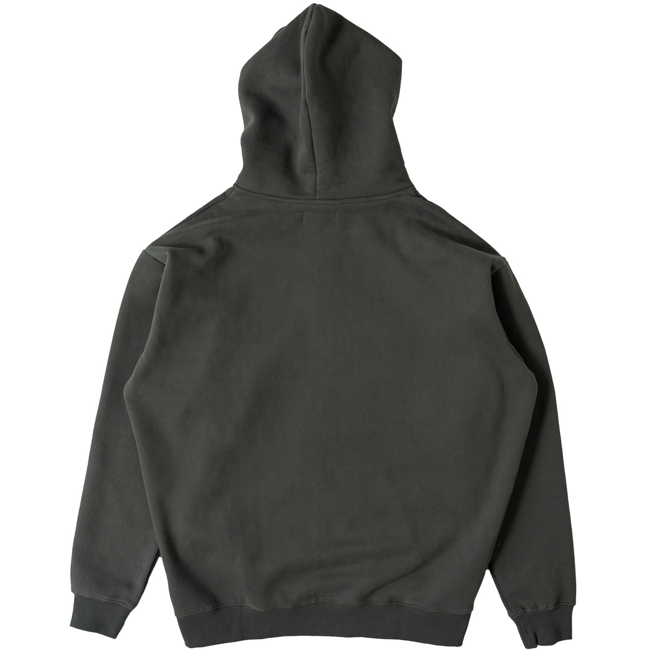 OVERSIZED LUX "SIMPLE" ZIP UP - GUNMETAL