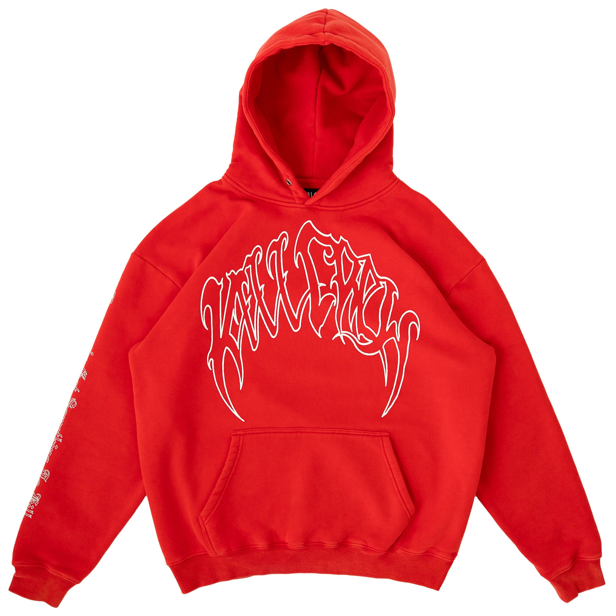 KILL CREW OVERSIZED LUX HOODIE - RED – Kill Crew