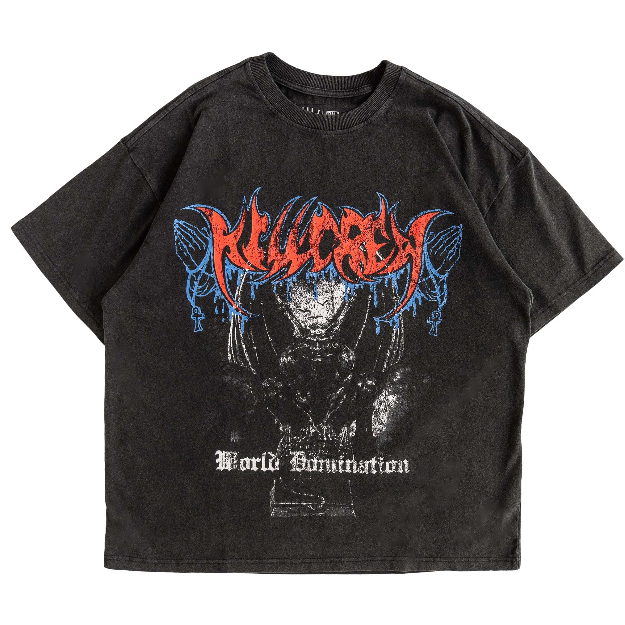 RELAXED FIT LUX WORLD DOMINATION T-SHIRT – Kill Crew