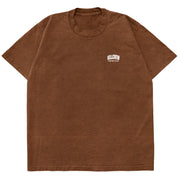 RELAXED FIT RIGOROUS TRAINING T-SHIRT - BROWN / WHITE