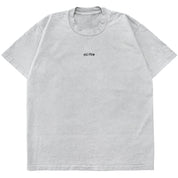 RELAXED FIT LUX "SIMPLE" T-SHIRT - GREY