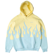 OVERSIZED PREMIUM HEATER HOODIE - YELLOW / BLUE