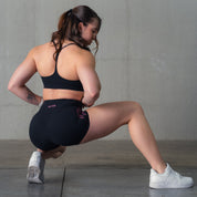 CLASSIC SPORTS BRA TRIBAL - BLACK / PINK