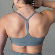 CLASSIC SPORTS BRA TRIBAL - GREY / BLACK