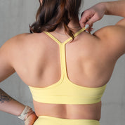 CLASSIC SPORTS BRA TRIBAL - YELLOW / BLACK