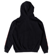 OVERSIZED LUX WORLD DOMINATION HOODIE - BLACK