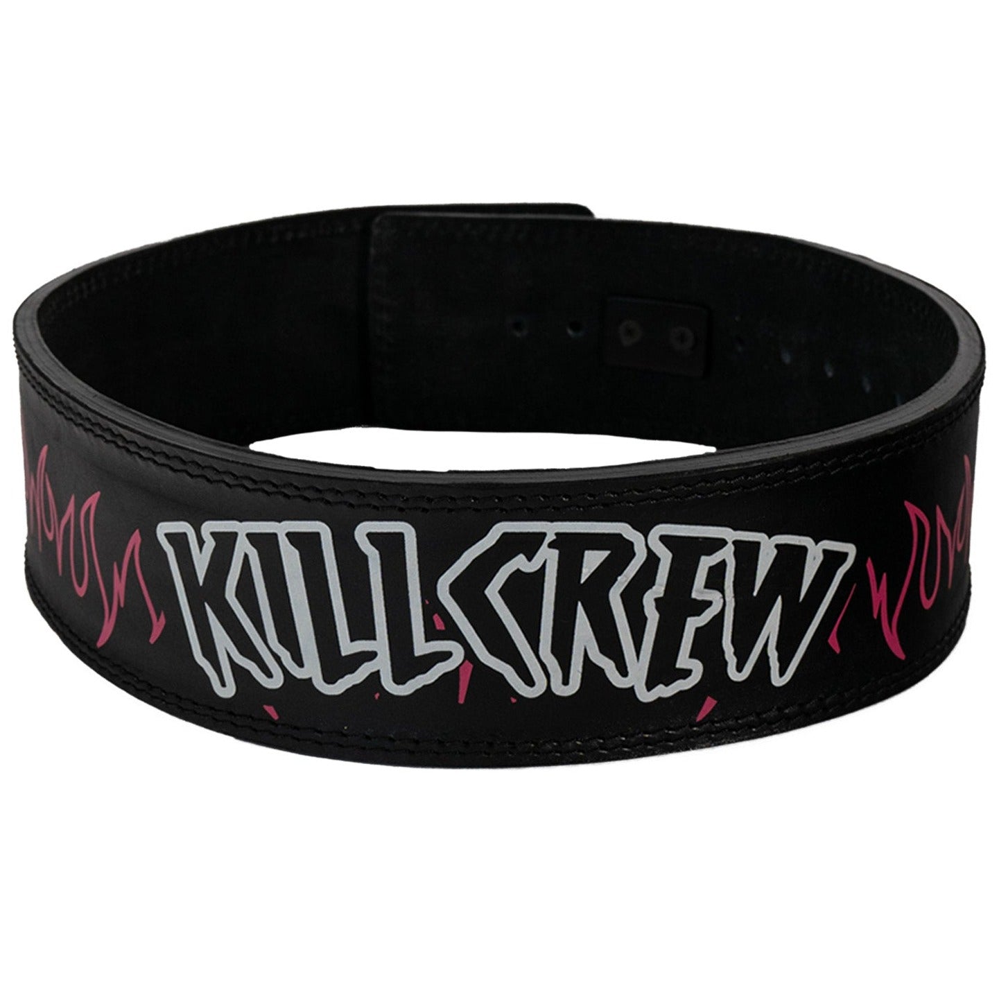 10MM LEVER BELT - FLAME PINK – Kill Crew