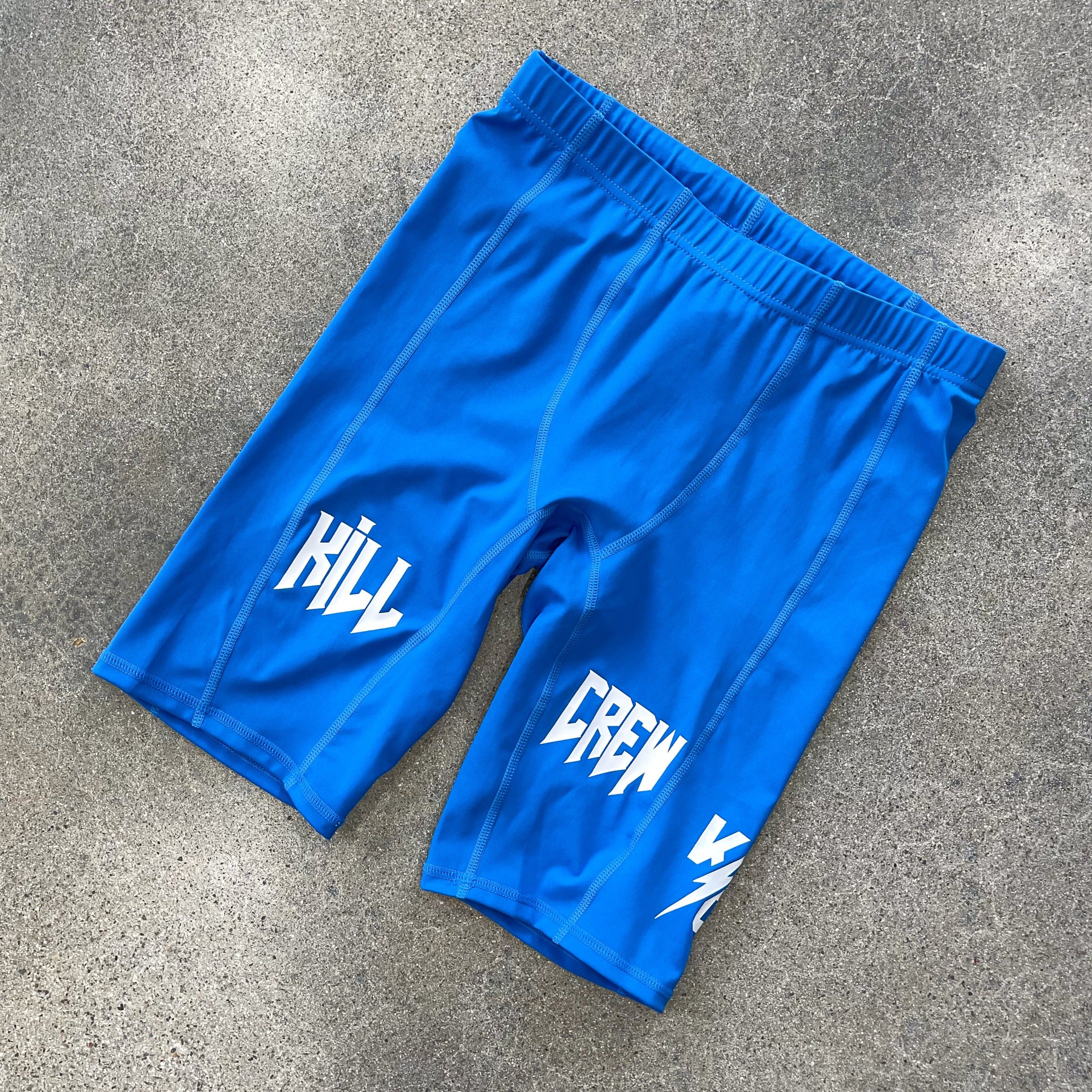 TIRADE TECH COMPRESSION SHORTS - BLUE