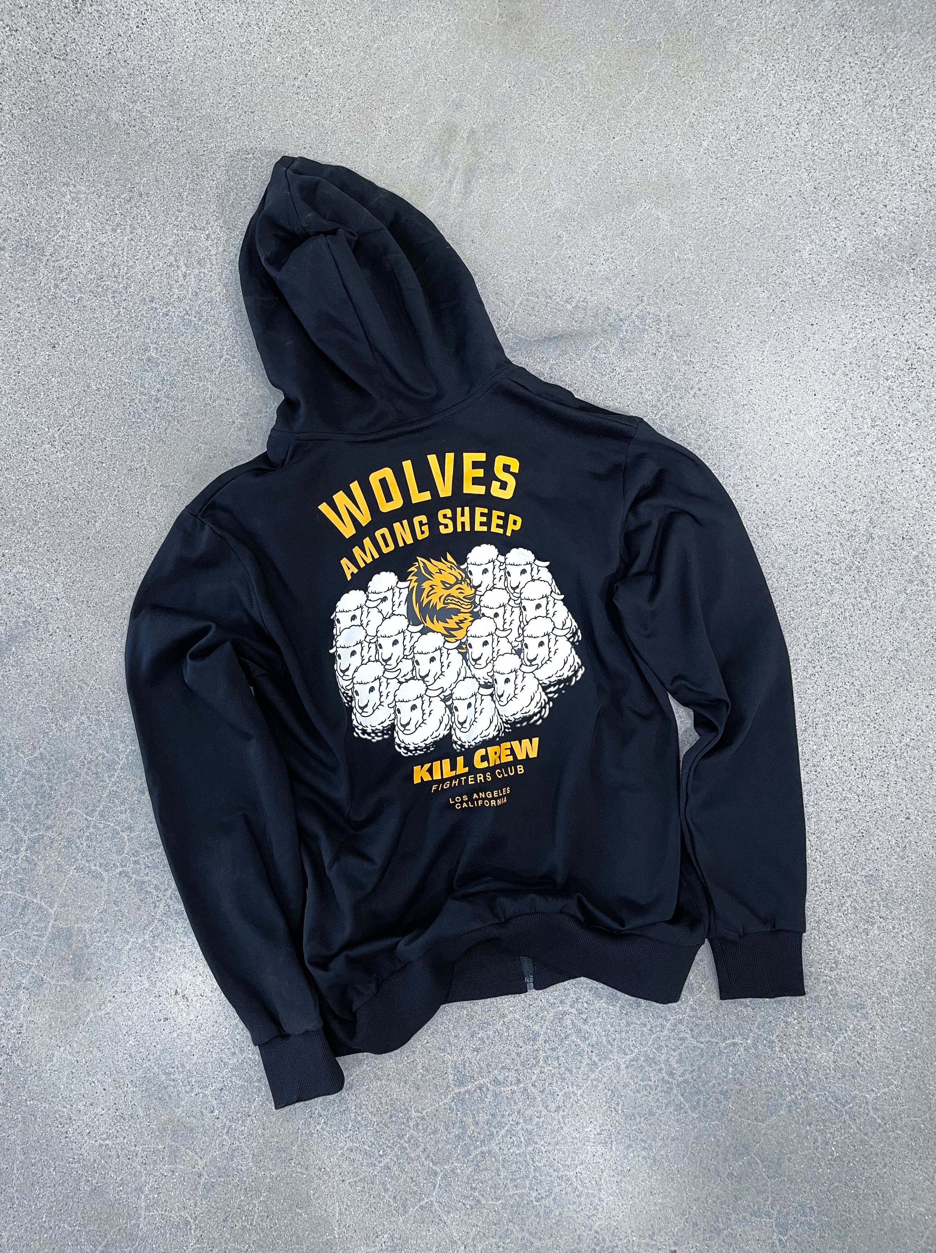 WOLVES AMONG SHEEP ZIP UP