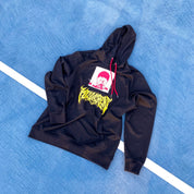 BATTLE SCARS PATCH HOODIE - BLACK