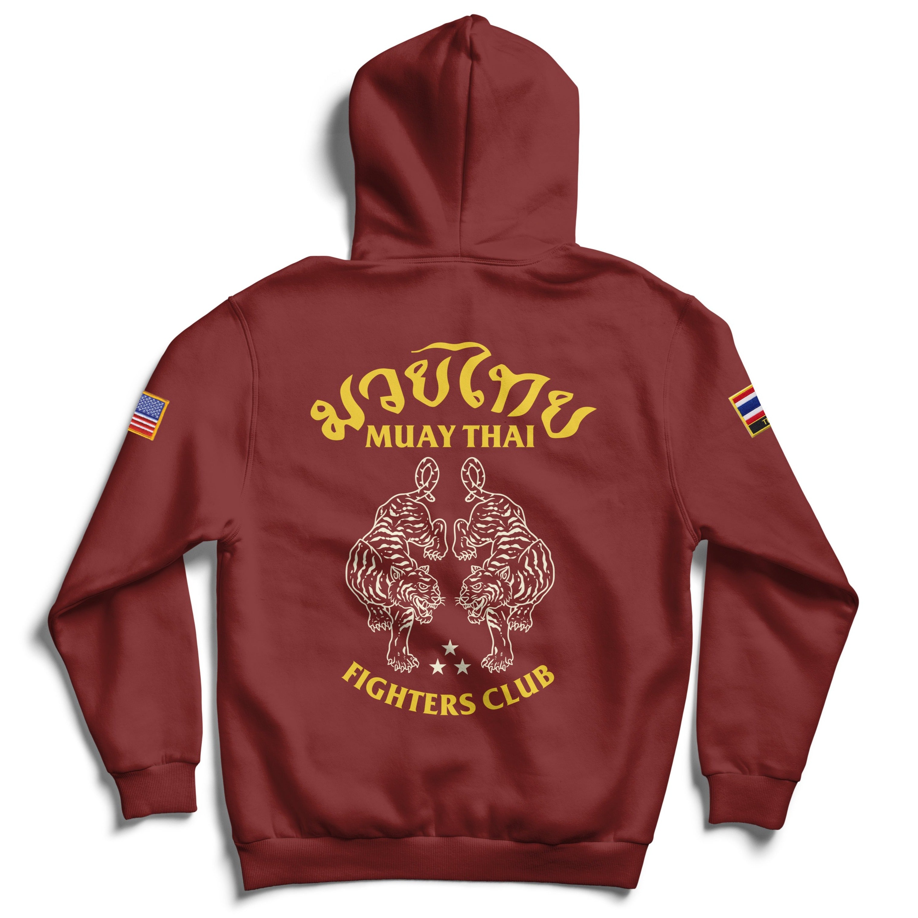 MUAY THAI TWIN TIGER ZIP UP - RED – Kill Crew
