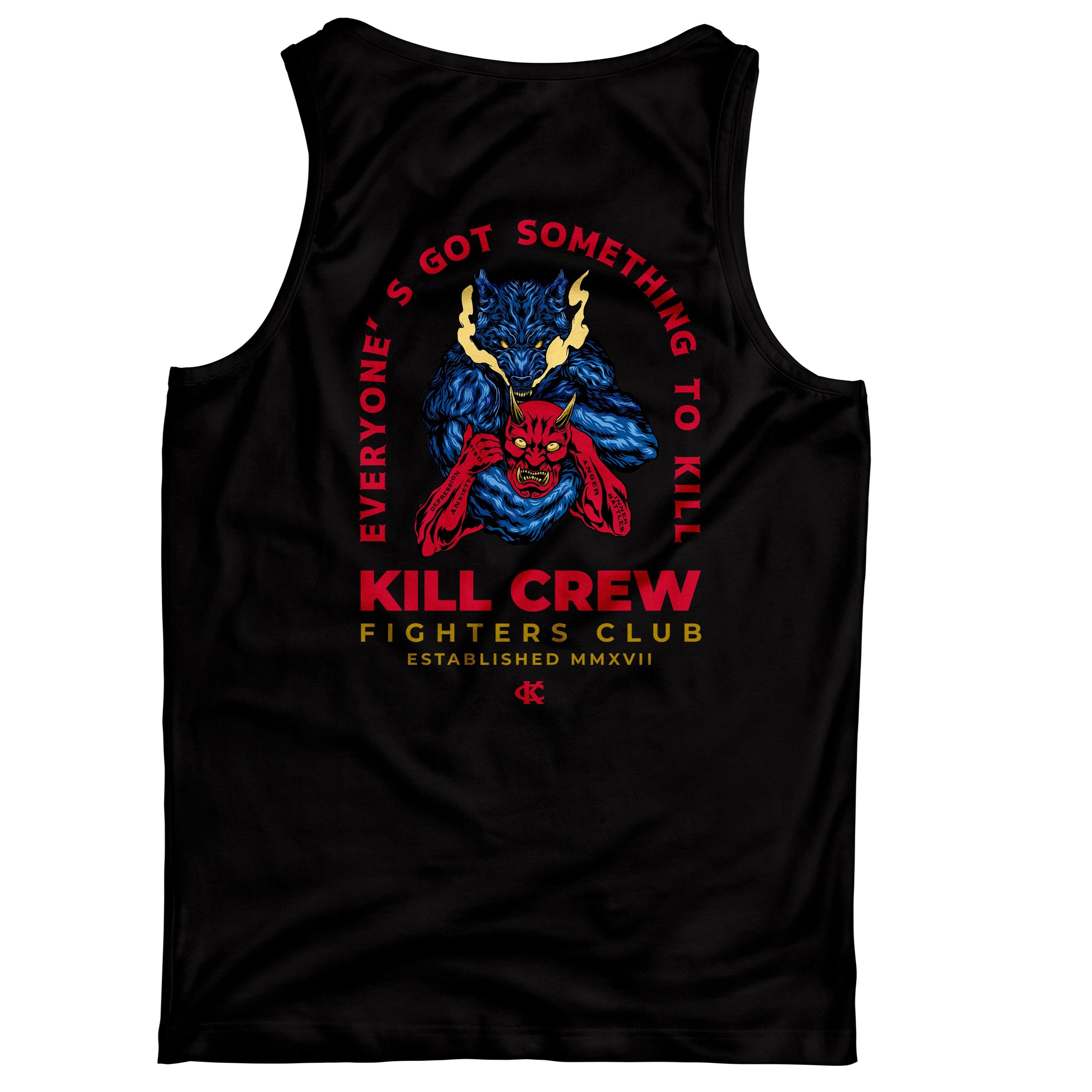 INNER DEMONS TANK TOP - BLACK – Kill Crew