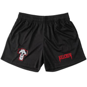 VENTED MESH SHORTS MISFIT - BLACK / RED