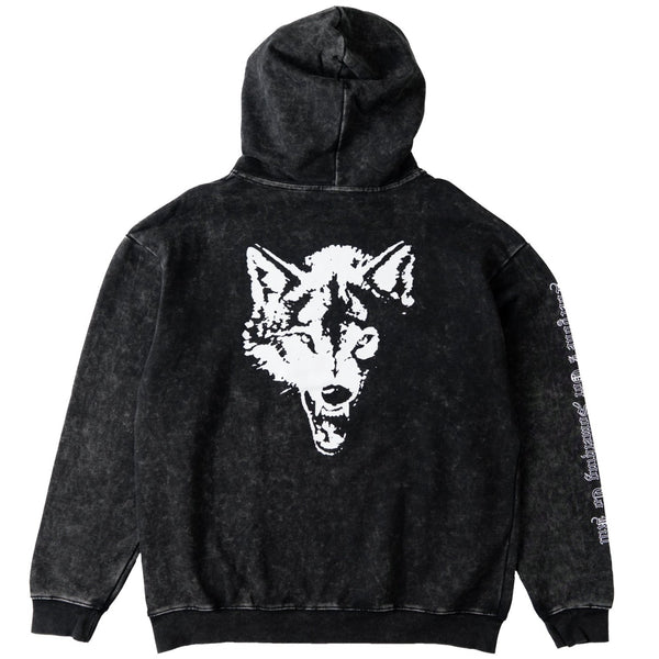 Wolf zip 2024 up hoodie