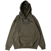 INNER DEMONS TOUR HOODIE - OLIVE / BLACK