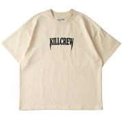 RELAXED FIT "ATHLETIC DEPARTMENT" T-SHIRT - CREAM