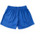 VENTED MESH SCRIPT SHORTS - BLUE / GOLD