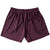 VENTED MESH SCRIPT SHORTS - MAROON / GOLD