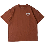 RELAXED FIT LUX CONQUER INNER DEMONS T-SHIRT - BROWN / RED