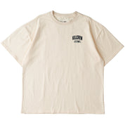 RELAXED FIT LUX CONQUER INNER DEMONS T-SHIRT - CREAM / RED