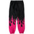 PREMIUM HEATER SWEATS - BLACK / PINK