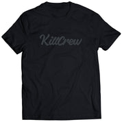 "SCRIPT" T-SHIRT - BLACKOUT