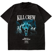 OVERSIZED MIDST OF WOLVES T-SHIRT - BLACK