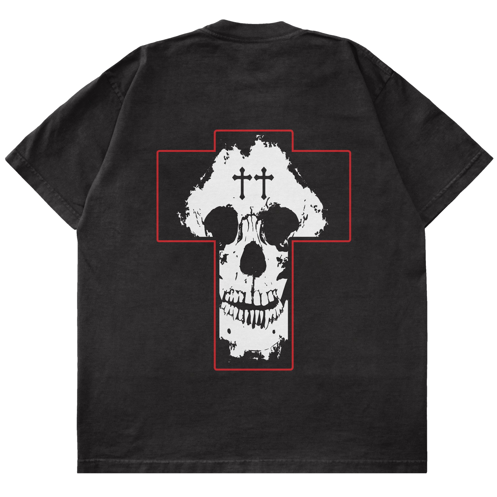 OVERSIZED "MISFIT" T-SHIRT - BLACK