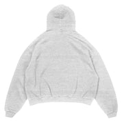 OVERSIZED LUX "WEIGHTS LIFT US UP" HOODIE - GREY