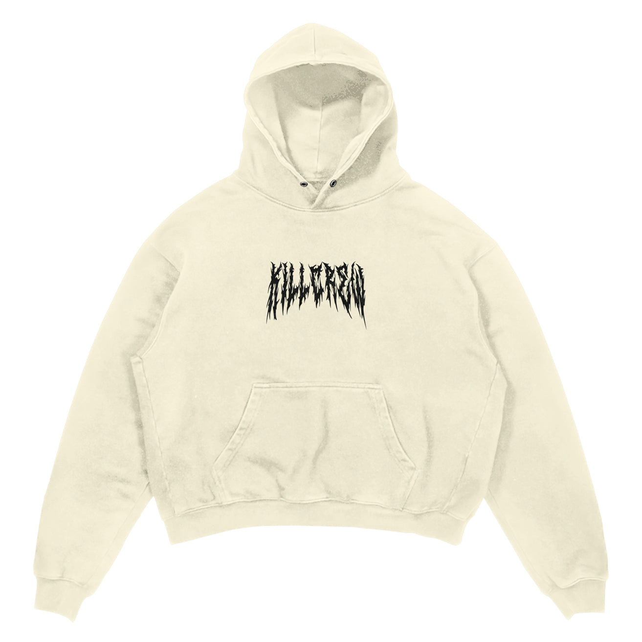 OVERSIZED LUX "BARBARIAN" HOODIE - CREAM