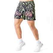 VENTED MESH SHORTS ALIEN - GREEN